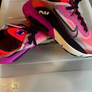 Nike Air Max Pink and Black Sneakers